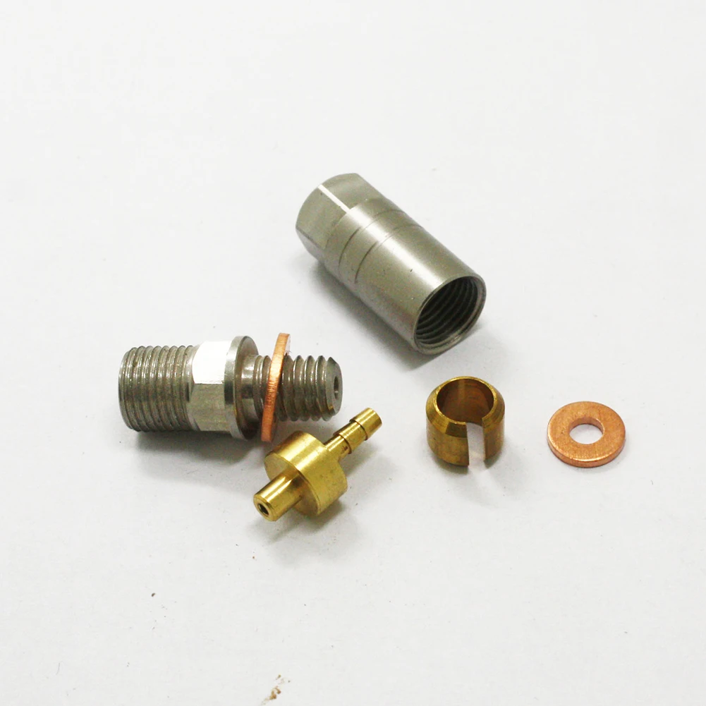 Copper+Aluminum Tubing connectors Hydraulic Brake Hose Nut Fittings Kit Cycling For HOPE TECH3 V4/E4/X2 New Practical