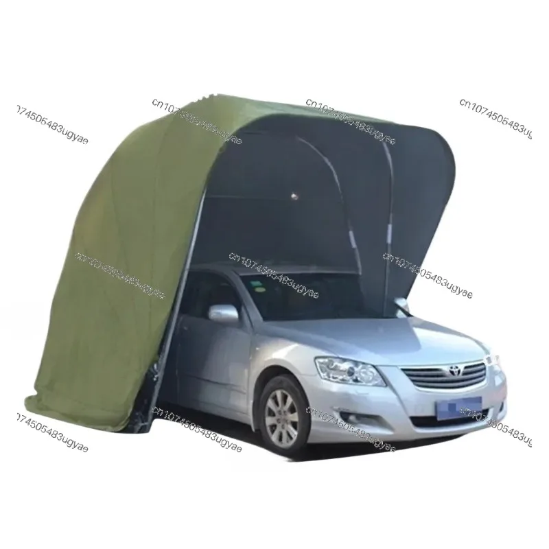 5.5m Semi-automatic Fully Automatic Mobile Garage Anti Exposure Folding Retractable Garage Sunshade