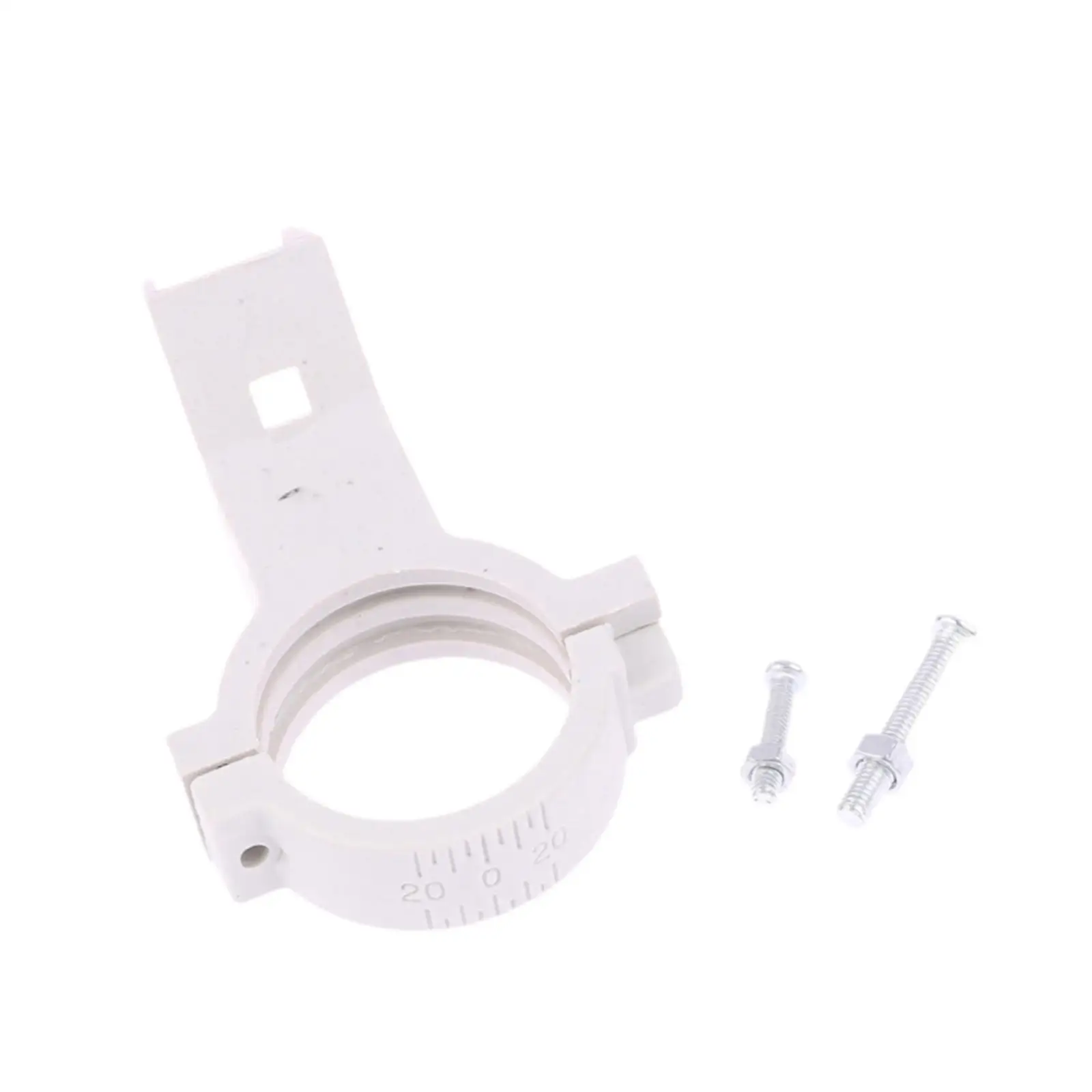 

High Frequencys Head Clamp Accessories High Performance Replacement White Multifunctional Household Satellite Dish Clamp