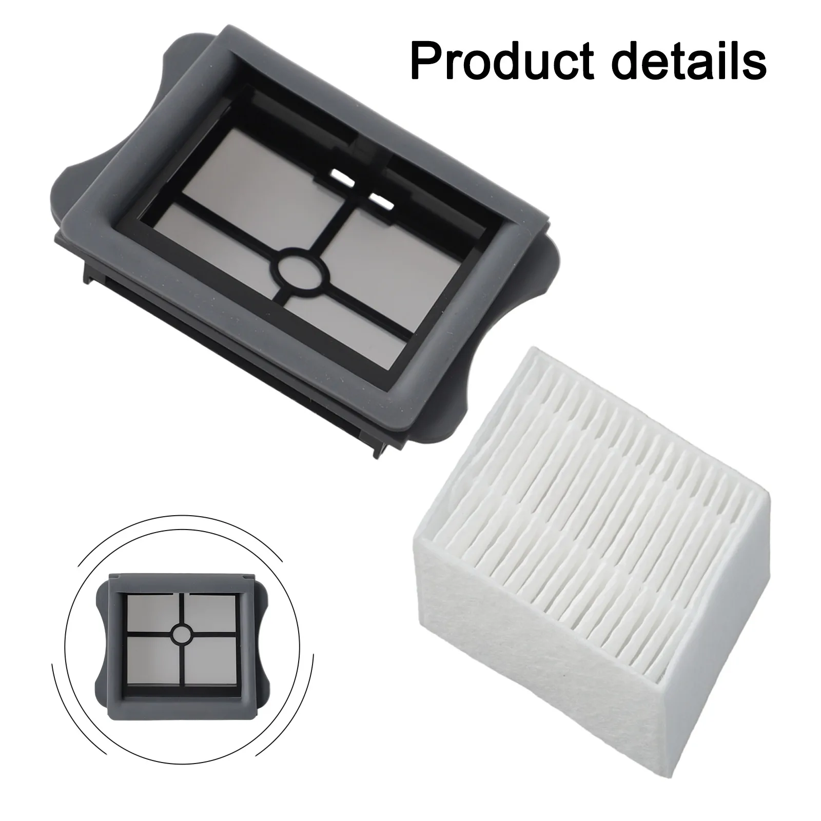 HEPA Filter Kit Compatible with For Mamibot For Flomo III and For Neatsvor T35 Wet Dry Vacuum Cleaner for Particle
