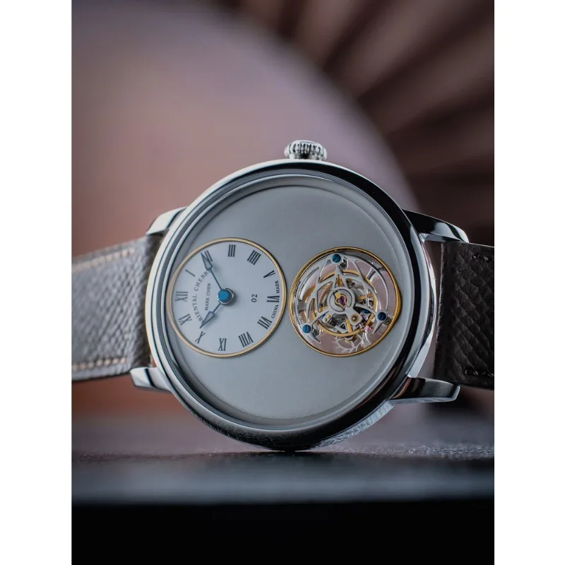 88888 MC-02 Series ORIENTAL CHERRY CAL.6340 Extreme Chen Flying Tourbillon Mechanical Watch Sakura
