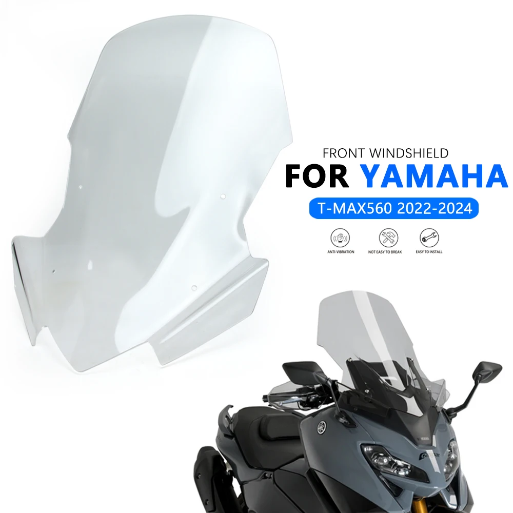

Motorcycle Accessories For YAMAHA T-MAX560 TMAX560 T-MAX 560 2022 2023 2024 NEW Sport WindScreen Windshield Visor Deflector Fits