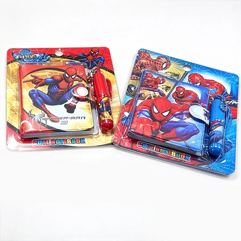 Marvel's Spider-Man stationery, stationery set, mini notebook and ballpoint pen combo, pocket notebook, student reward set