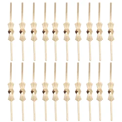 Accesorios de lámpara de cristal de piezas, conectores de clavija de pajarita, componente de 450X050x050cm, pieza de reemplazo dorado, 200