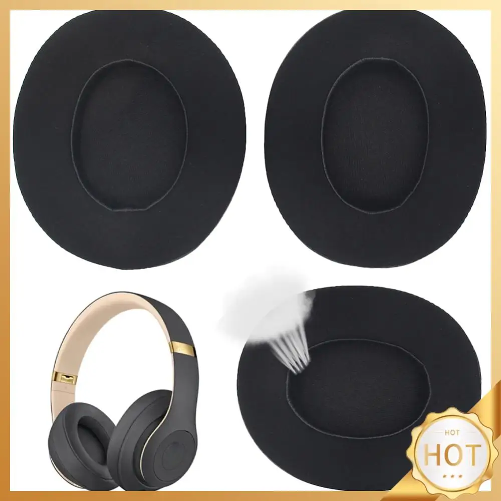 Cooling Gel Replacement Earpads Noise Reduction Comfortable Ear Cushions Spare Ear Pads for Beats Studio 3.0/2.0 Headphone