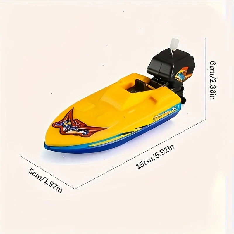 1 قطعة المراكب الشراعية/القارب/لعبة حمام القارب السريع للأطفال ، مغامرات حوض الشتاء الممتعة تعزز اللعب المائي الخيالي للأطفال الصغار