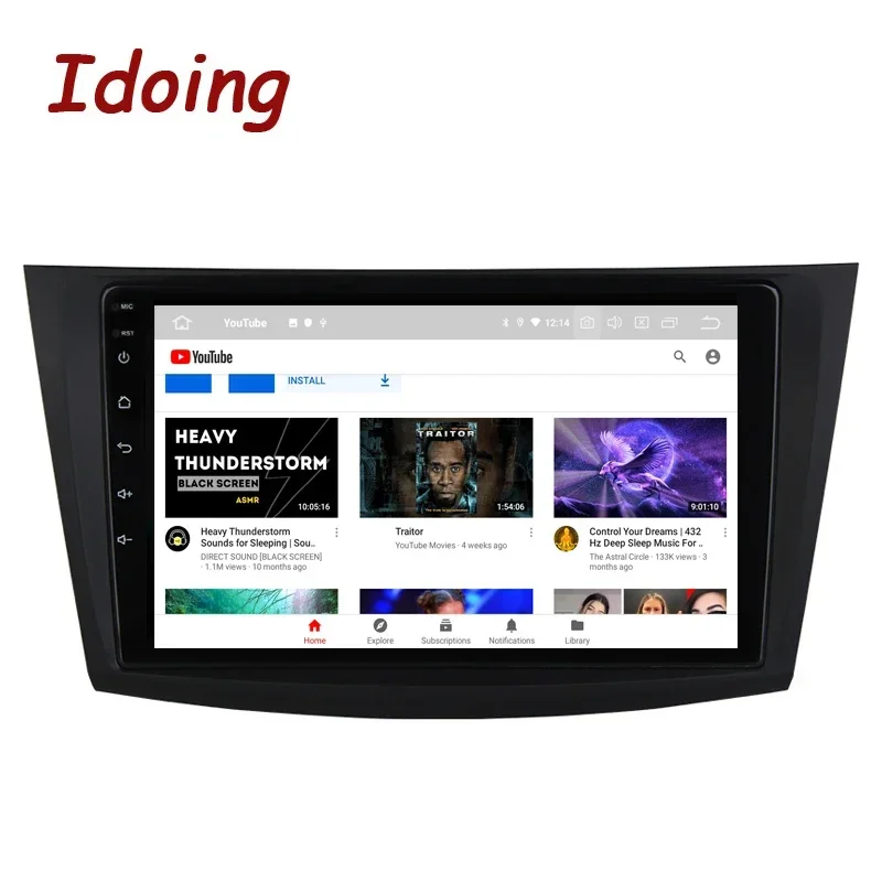 Idoing 9 Inch Android Auto Car Stereo for Mazda 3 II/BL 2009-2013 | Wireless Apple CarPlay & Android Auto | GPS Navigation Head