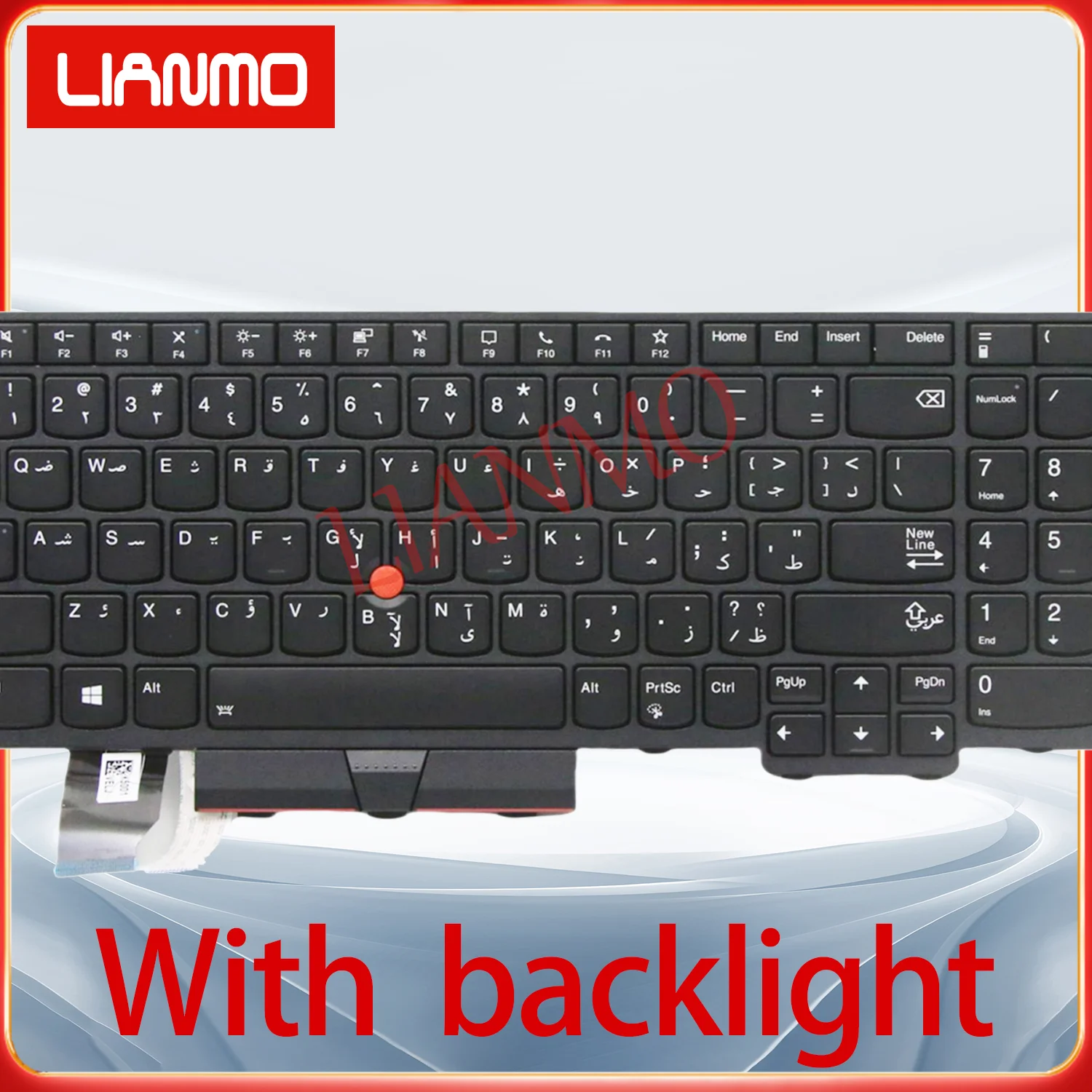 Norway/Nordic/Slovenia/Russian/Sweden/Turkish/Greece/Hebrew keyboard suitable for Lenovo ThinkPad L15 Gen1 Gen2 With backlight