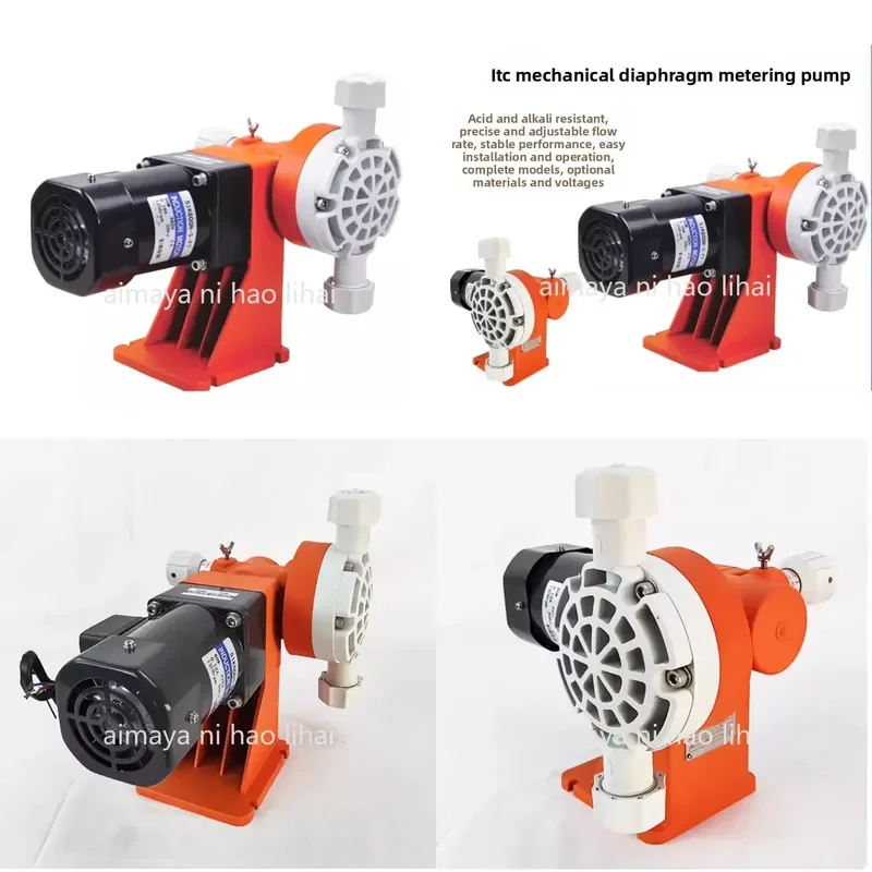 Chemical Mechanical Diaphragm Metering Pump Water Treatment Scale Inhibitor Dosing Pump Precise Liquid Injection