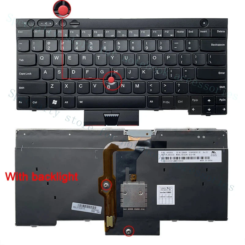 

Новая клавиатура A+ для ноутбуков Lenovo T430, X230, L430, T430S, T430I, T530, X230I, W530