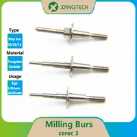 XANGTECH-Cerec Dental 3 fresas de fresado compacto, herramientas húmedas de cerámica de vidrio para sistema Sirona