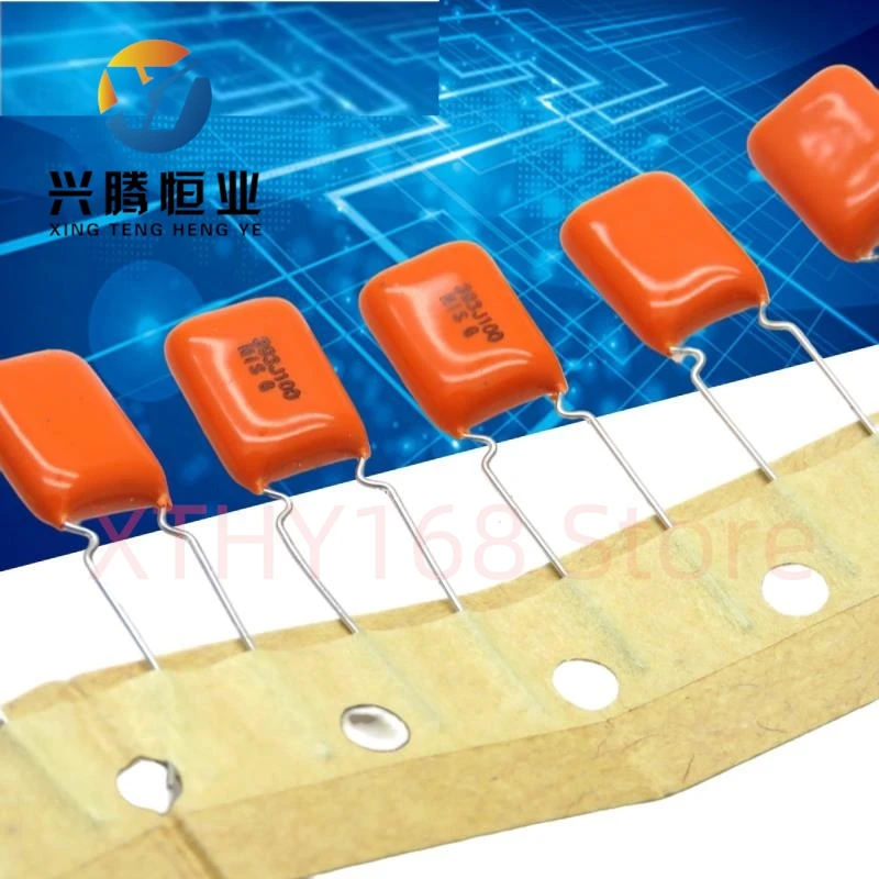 10pcs 100V 393 0.039UF 39NF Orange APS Audio Film Capacitors