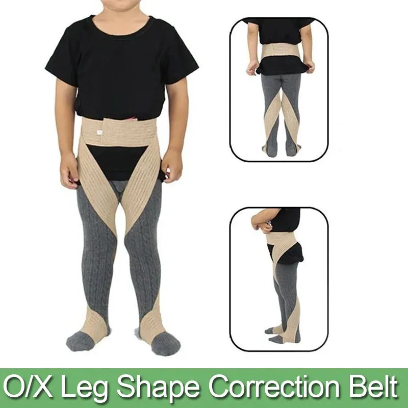 Adjustable Kids O/X Type Leg Correction Band Belt Bowed Legs Knee Valgum Straightening Legs Posture Corrector