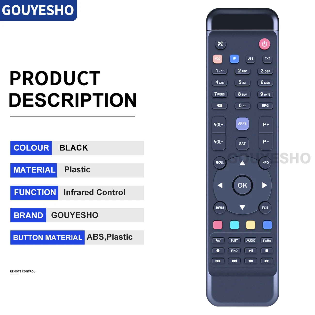 جهاز تحكم عن بعد لفوغ وان ، ماكس ، برو تايجر I400 ، I500 ، I700 ، جوجو IPTV ، جديد