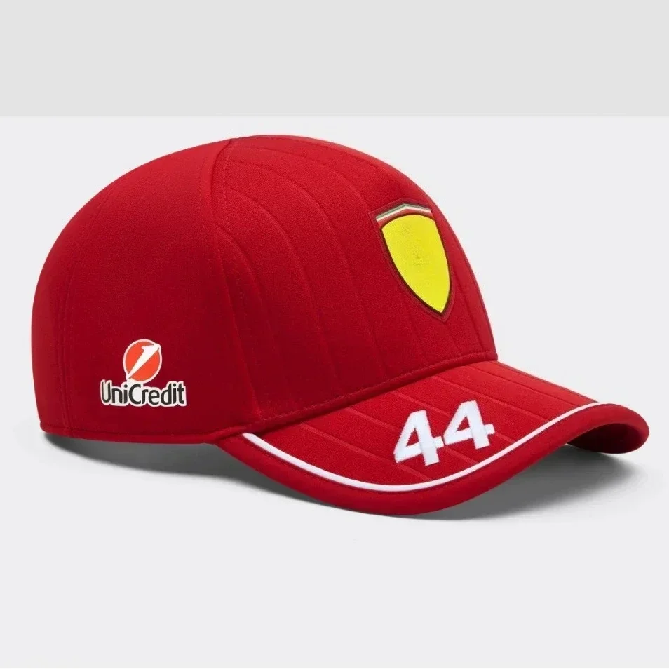 

F1 Racing Cap Baseball Cap for Ferrari Men Women Fans Hat Outdoor Red Fishing Sports Sun Shade Hat GP Snapback Gorras De Béisbol