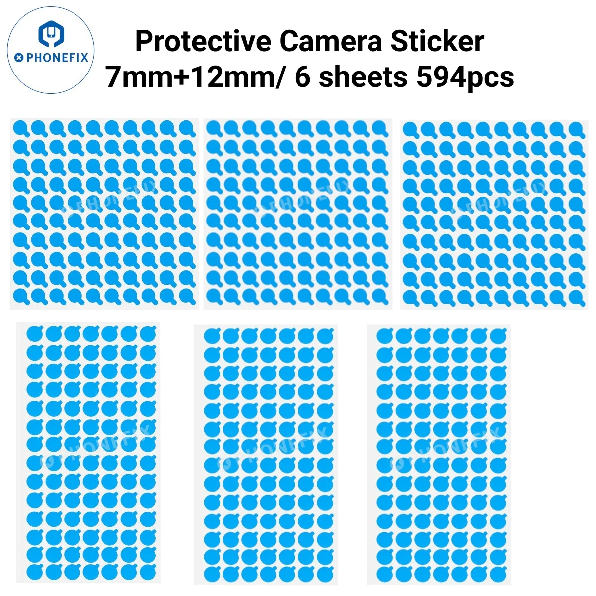 

100Pcs Protective Camera Sticker CP23 Camera Lens Cover Magnetic Protector For IPhone 12 13 14 15 16 Pro max Camera Repair Tools