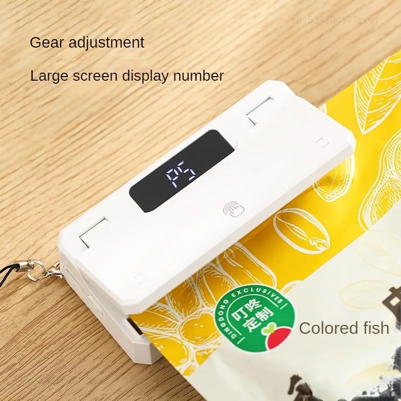 New Xiaomi Portable Mini Sealing Machine Thermal Plastic Bag Sealants Heat Sealing Machine for Plastic Bags Handheld Heat Sealer