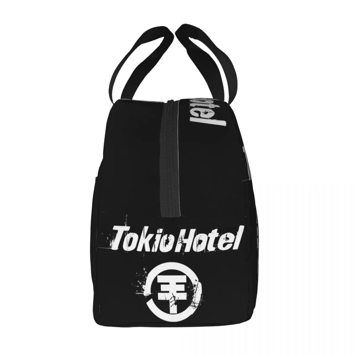 German Rock Tokio Hotel Insulated Lunch Box for Women Portable Warm Cooler Thermal Lunch Bag Food Picnic Container Tote Bags