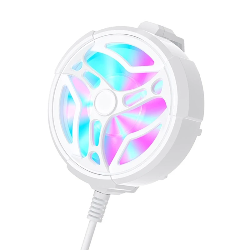 Cooler Rechargeable Cooling Fan Cell Phone Radiator for Playing Games Watching Videos for