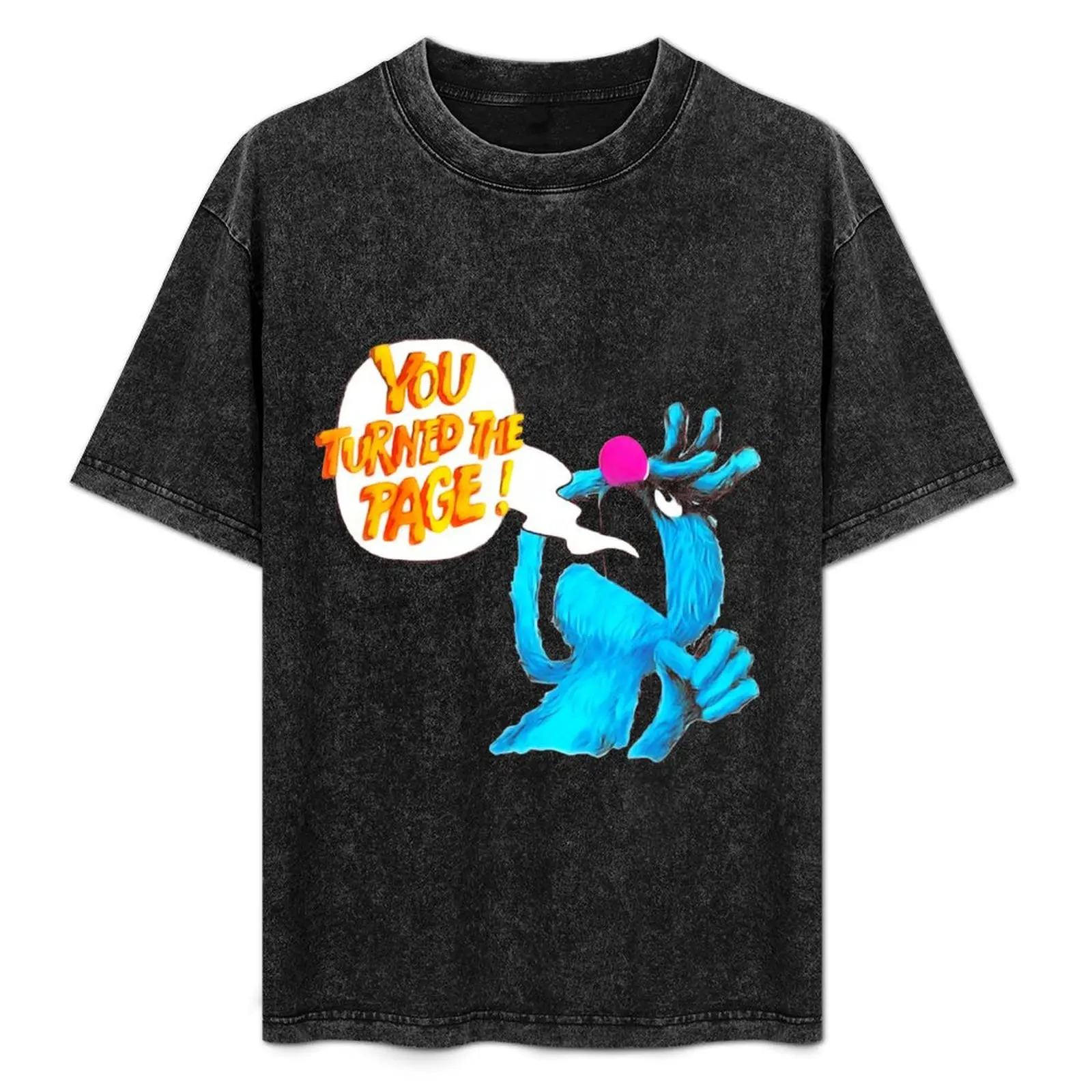 

Retro Vintage The Monsters at The end of This Book Gift T-Shirt anime shirt customs t shirts for men cotton