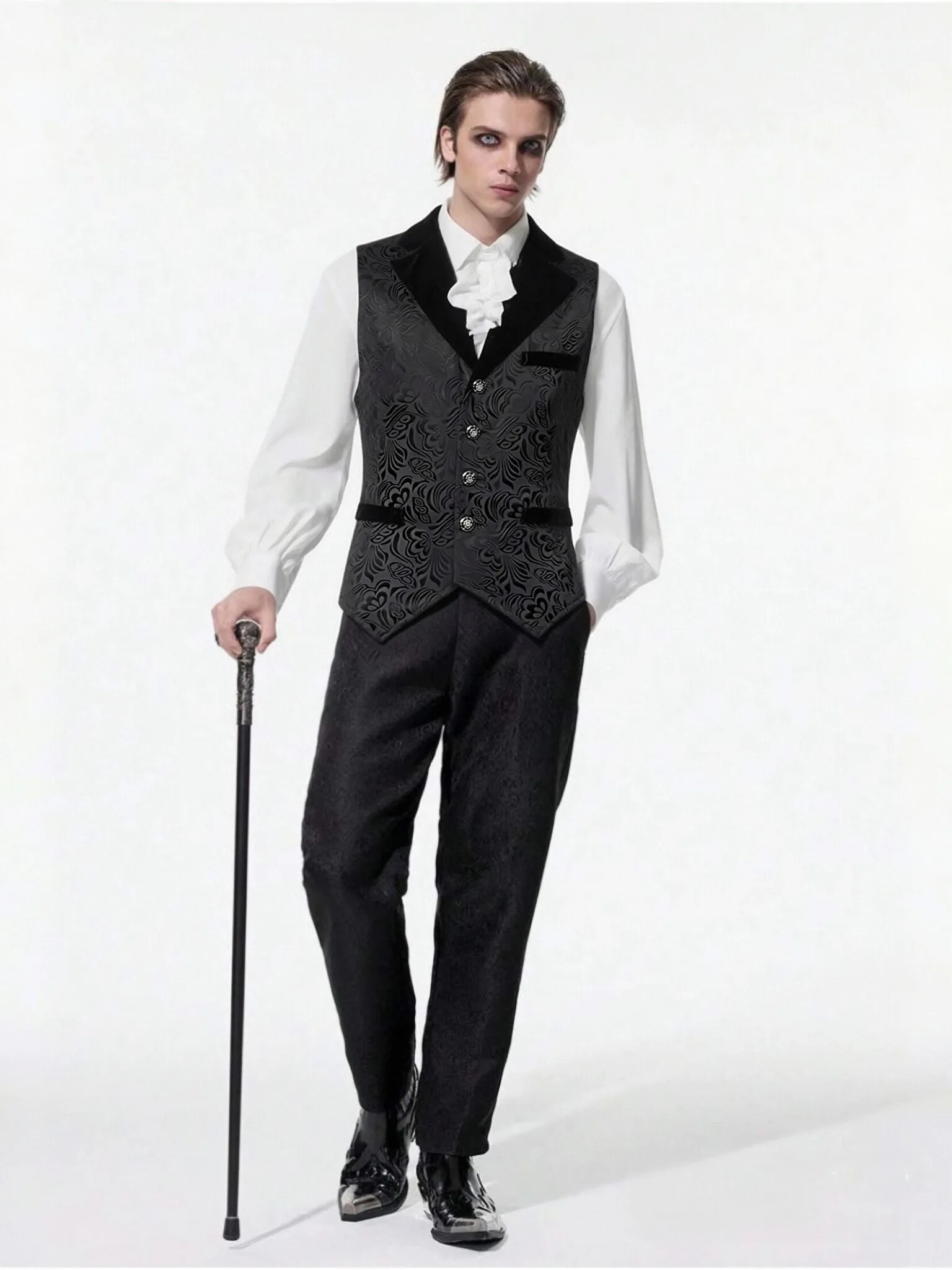 Men's medieval clothing retro brother special dress vest