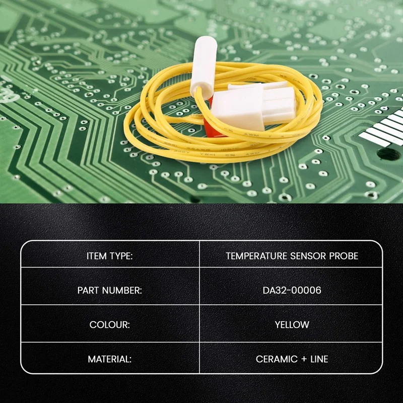 3 قطعة DA32-00006W الثلاجة تذويب درجة الحرارة قطعة بديلة لمستشعر AP41336842 DA32-10105R DA32-10105R-A09G