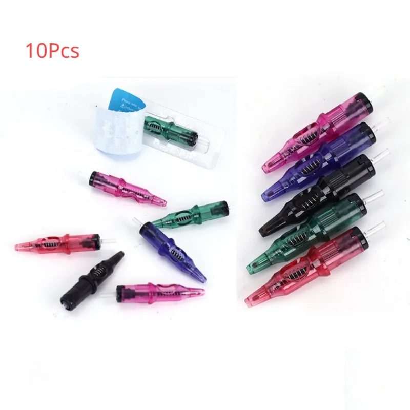 

Disposable Tattoo Ballpoint Pen Cartridge Needles for Beginners Designer Universal Drawing Practice Needles Supplies Body Art