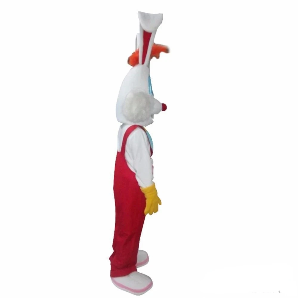 Easter Bunny Mascot Costume Anime Roger Rabbit Role Play Cartoon Doll Carnival Doll Performance Set