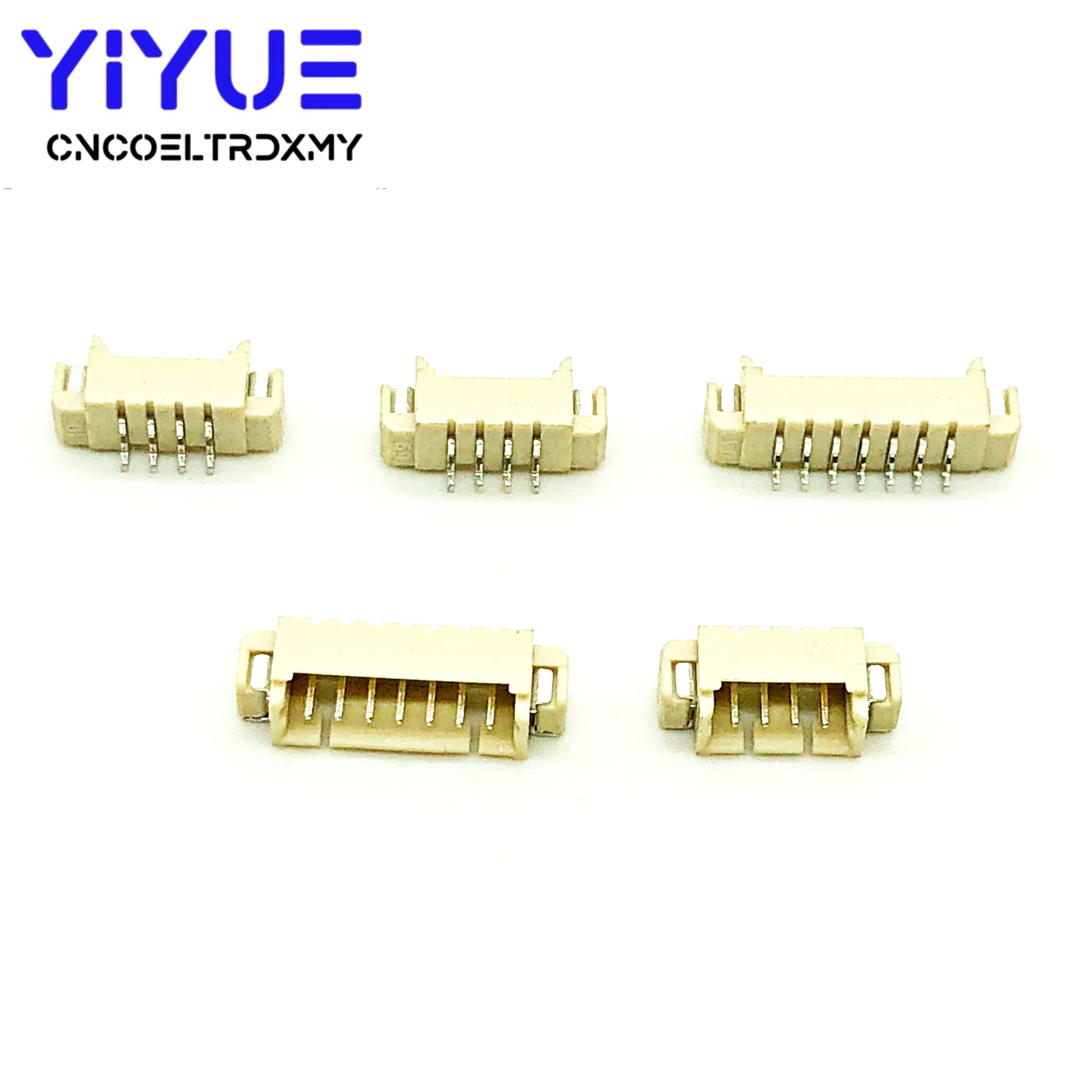 20pcs JST1.25 SMD SMT Horizontal Connector 1.25MM PITCH Male Pin Header 2P/3P/4P/5P/6P/7P/8P/9P/10P/11P/12P FOR PCB board JST