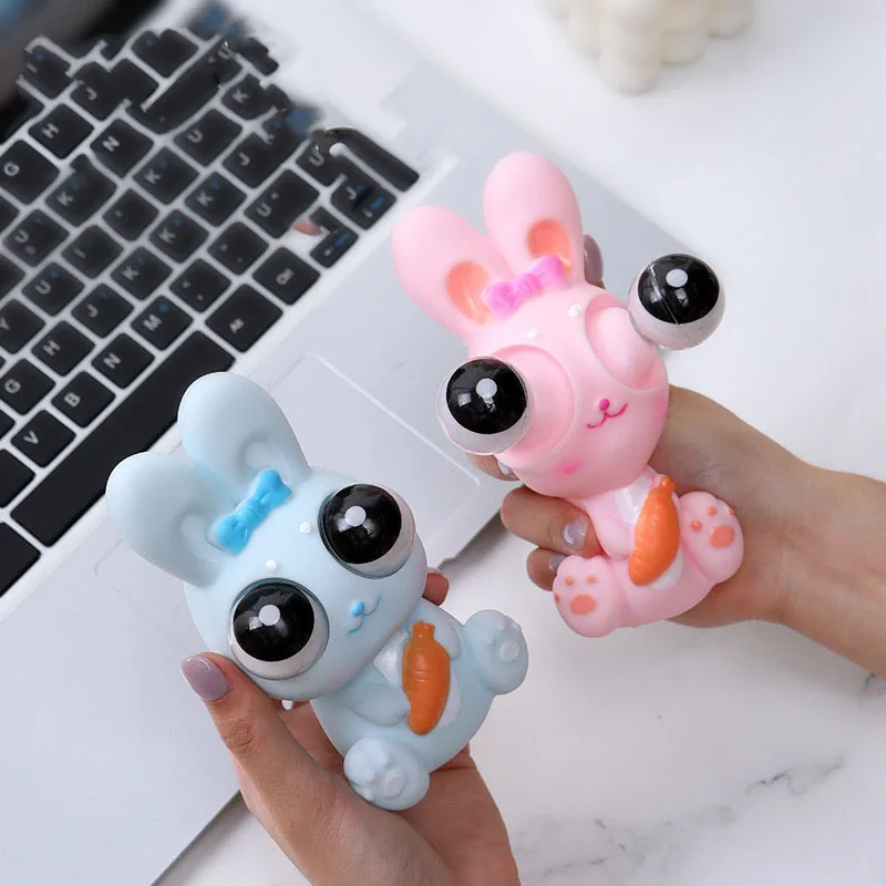 

Eyeball Burst Rabbit Squish Out Eye Squeeze Toy Anxiety Stress Relief Sensory Antistress Toys For Adults Birthday Christmas Gift