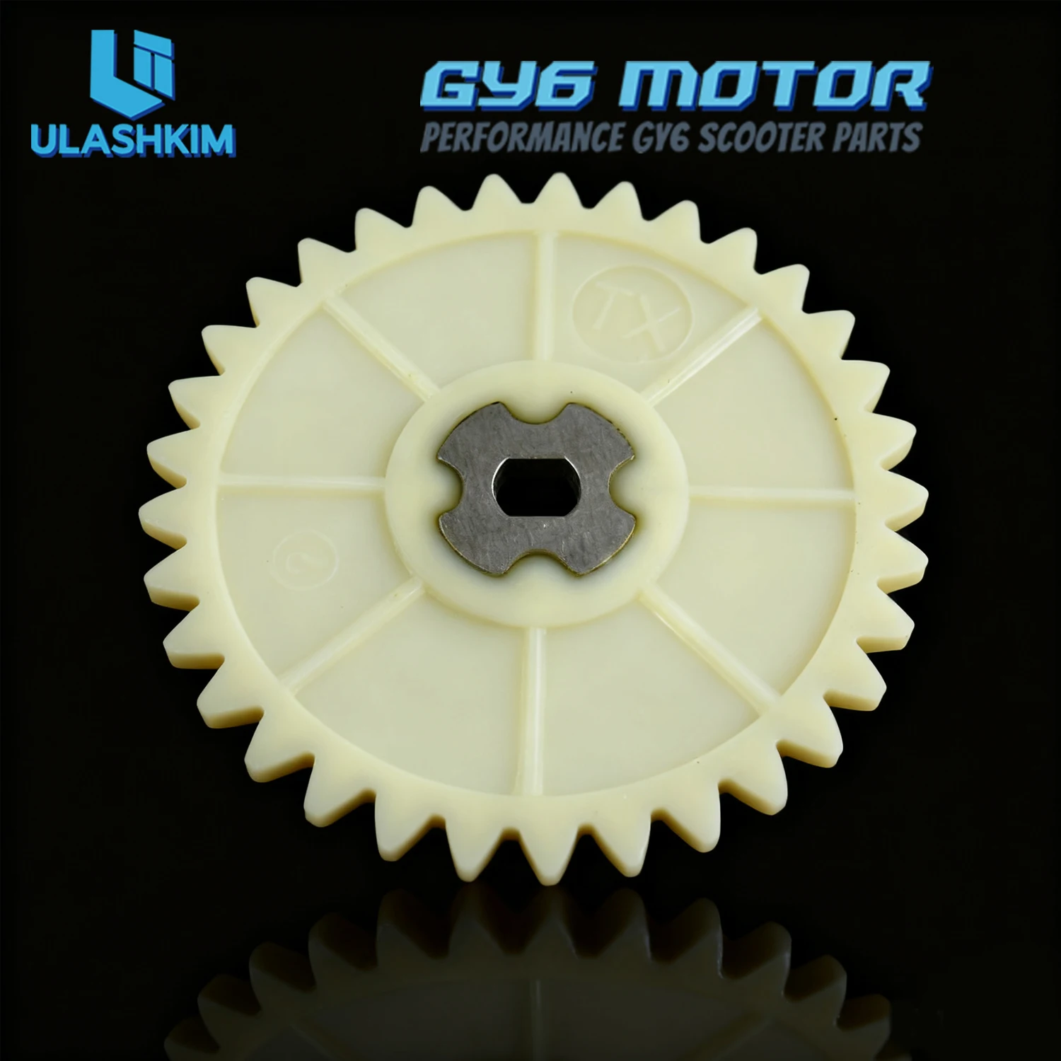 GY6 50 80 Oil Pump Gear 1P39QMA Engine Accessories 80cc Oil Pump Gear 33T