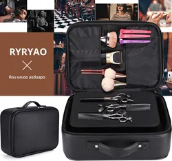 Hairdresser Tool Storage Bag Portable Makeups Case Barber Hairdressing Tools Organizer Cosmetic Stylist Accessories