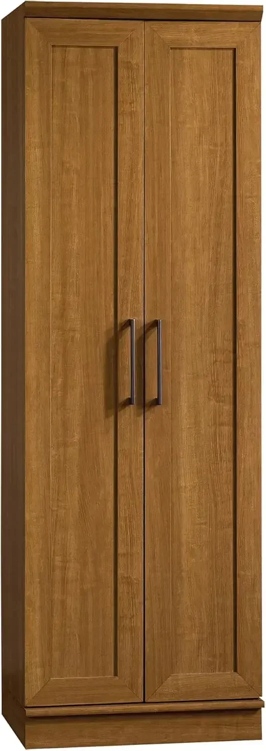 HomePlus Storage Cabinet/ Pantry cabinets, Sienna Oak finish