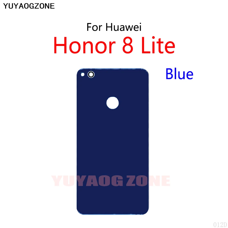 Battery Back Cover For Huawei Honor 8 Lite Glass Panel Housing Battery Cover Rear Case