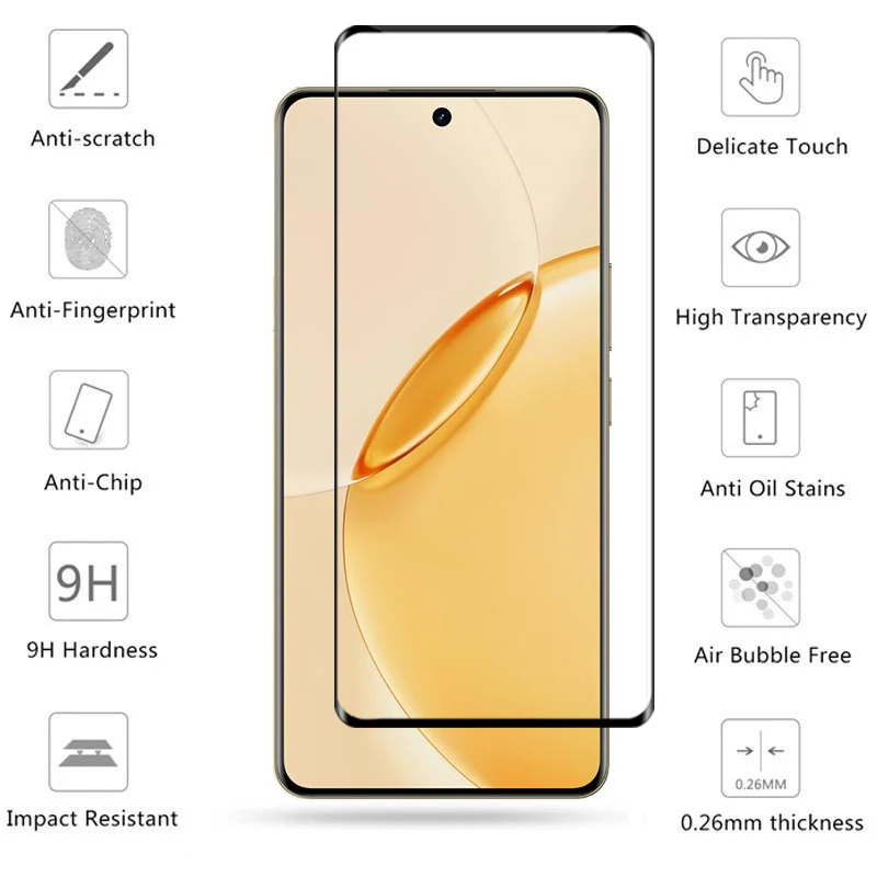 Full Cover Glass For Realme 16 Pro Plus 5G Tempered Glass Realme 16 Pro+ Screen Protector 3D Phone Film Realme 16 Pro Plus