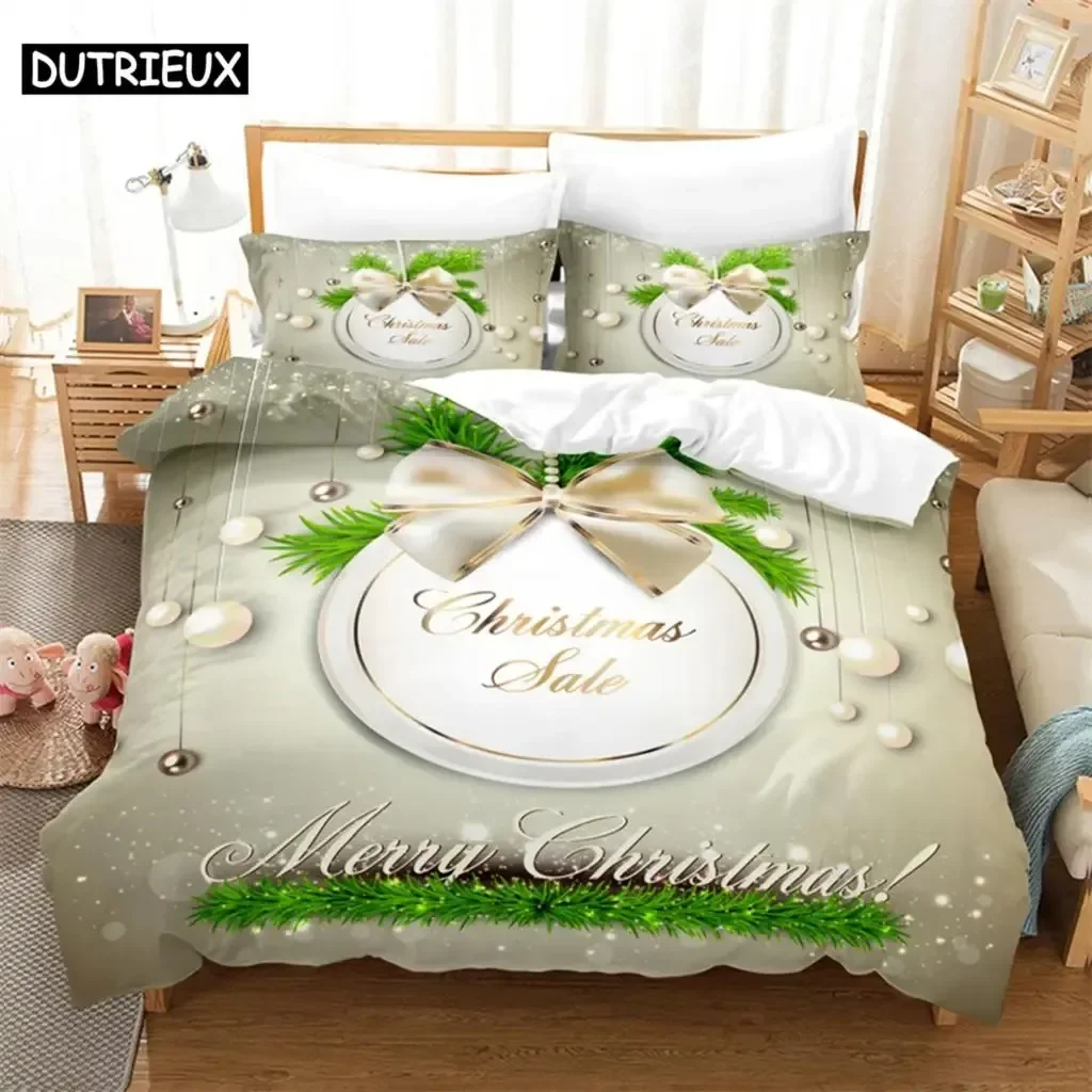 Christmas Decorations Bedding Set Duvet Cover Set 3d Bedding Digital Printing Bed Linen Queen Size Bedding Set Fashion Design