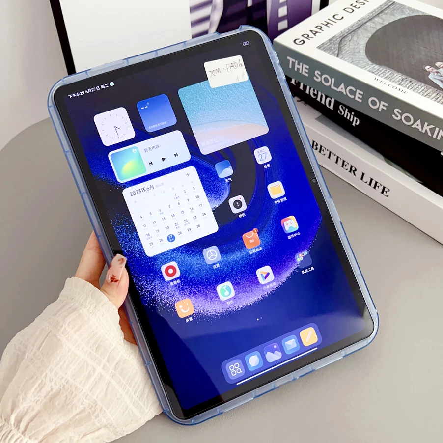 Tablet Case For Xiaomi MI Pad 8 7 6 5 6S 7S Pro Redmi K Pad 2 SE 8.7 11 11.2 Thick Clear Shockproof Cute Soft Silicone Cover view 5