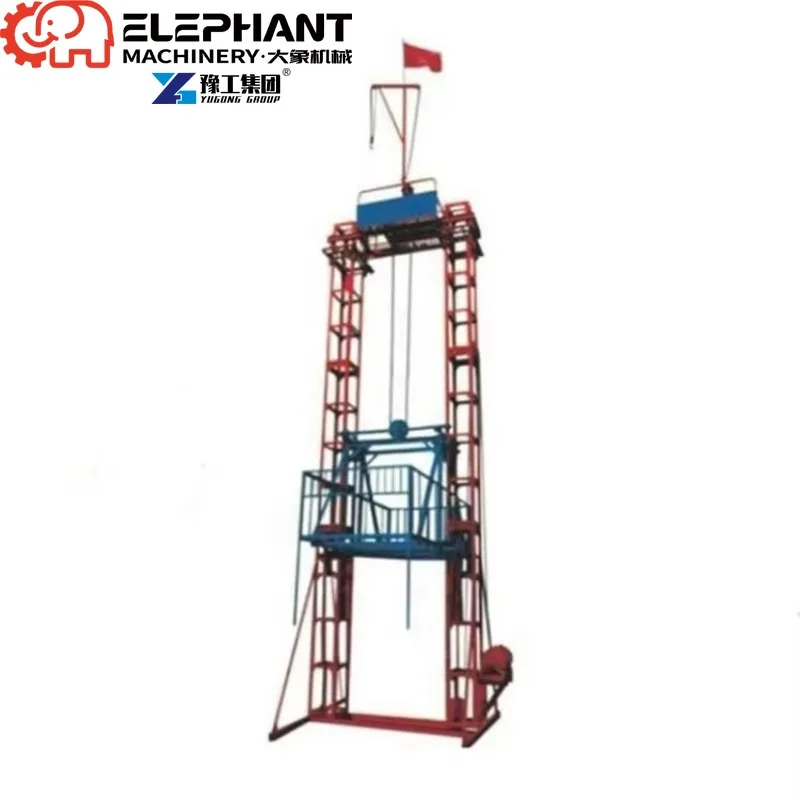 YG Building Material Elevator Engineering Gantry Hoist Construction Site Self Elevating Crane Motor 5T International