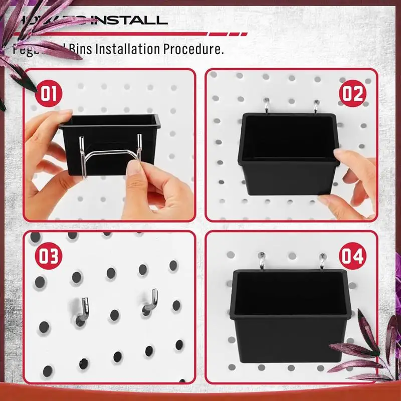 

Durable 121Pcs Pegboard Hooks Assortment - Durable Pegboard Accessories,For Tool Organization, Ideal For Garage, Workshop