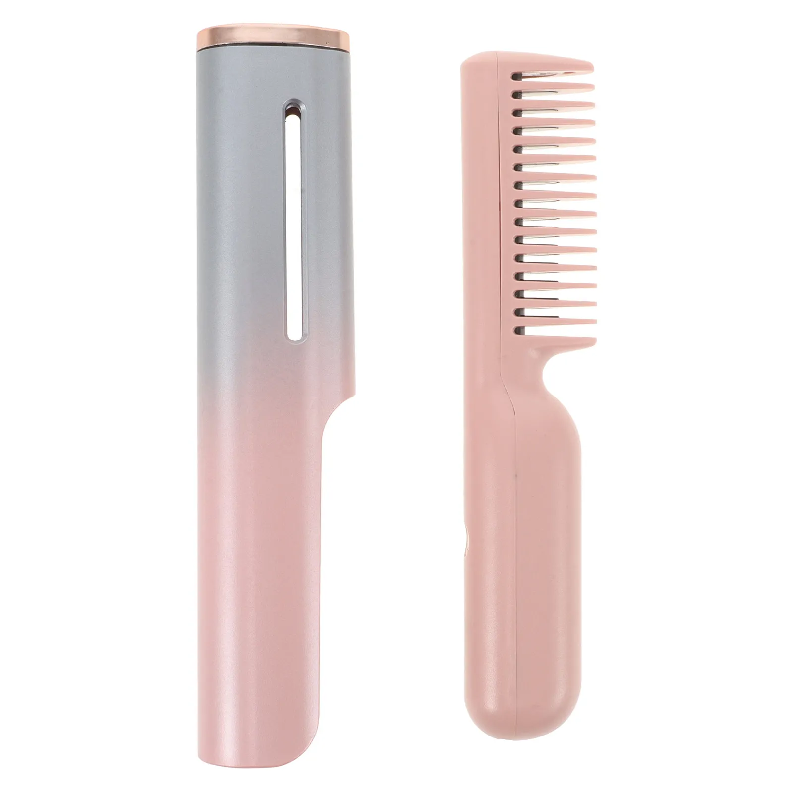 

Перезаряжаемая портативная беспроводная расческа-выпрямитель для волос, щетка-выпрямитель для женщин, для путешествий