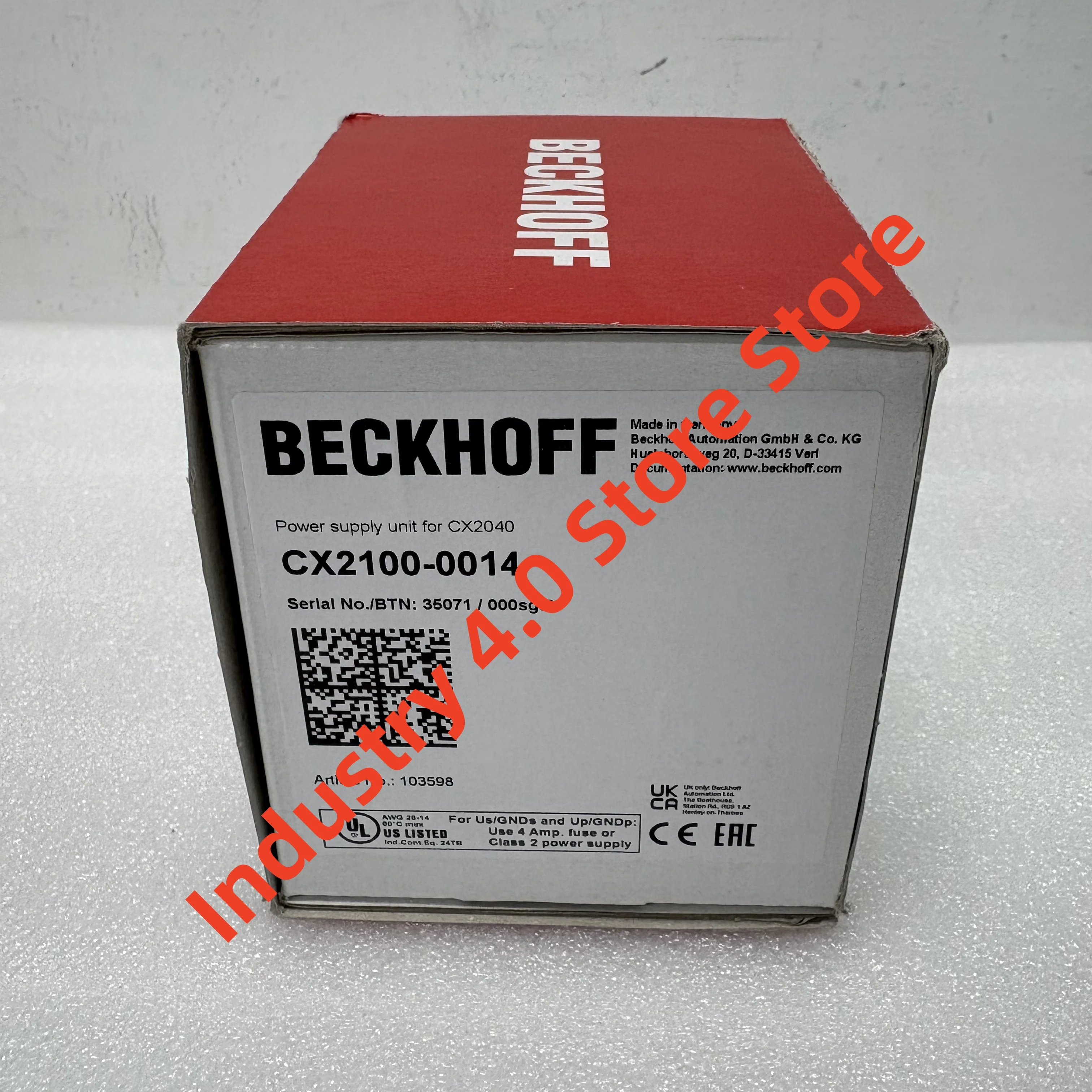 

Новый оригинальный контроллер ПЛК CX2100-0014