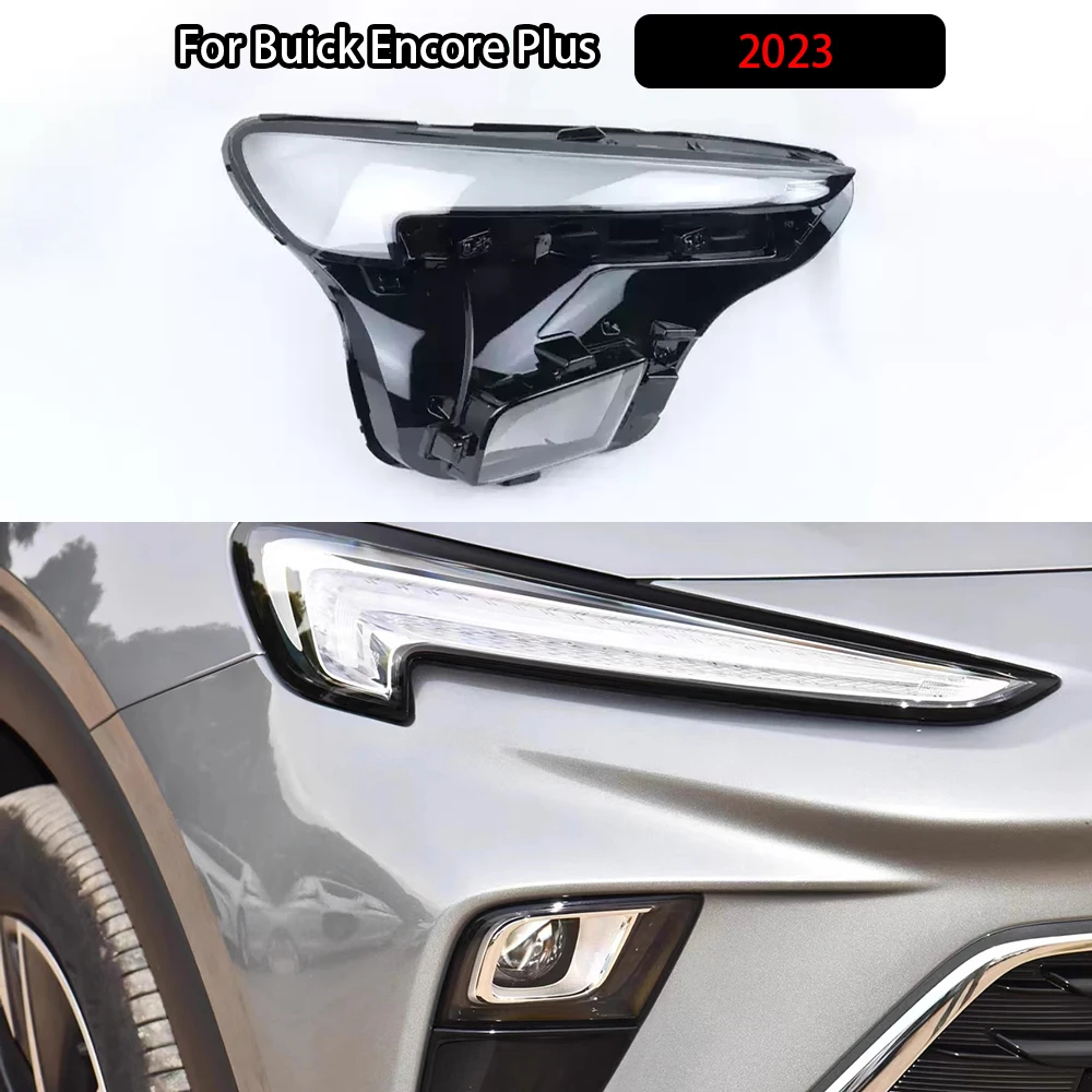 For Buick Encore Plus 2023 Transparent Headlight Cover Lampshade Shell Headlamp Housing Durable Lens Plexiglass