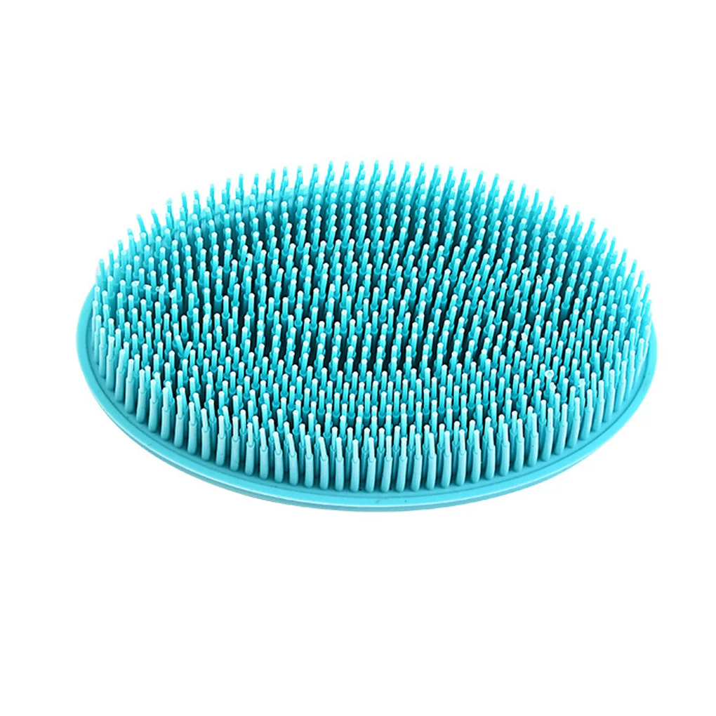 Brosse souple en silicone expansive, outil de bain, épurateur de massage non ald, douche de bébé, brosse d\'entraînement