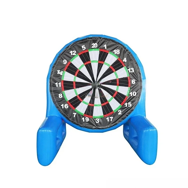 Outdoor Fun Hungry Giant Sticky Ball Inflatable Football Soccer Dart Board PVC Inflatable Dart Sport