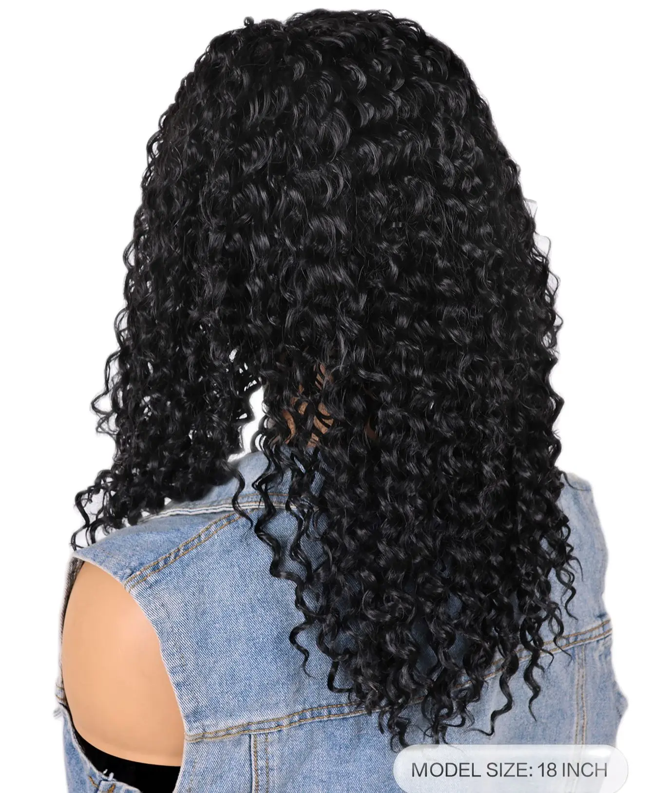 BCHR – perruque synthétique sans colle pour femmes noires, style Afro, bouclée et crépue