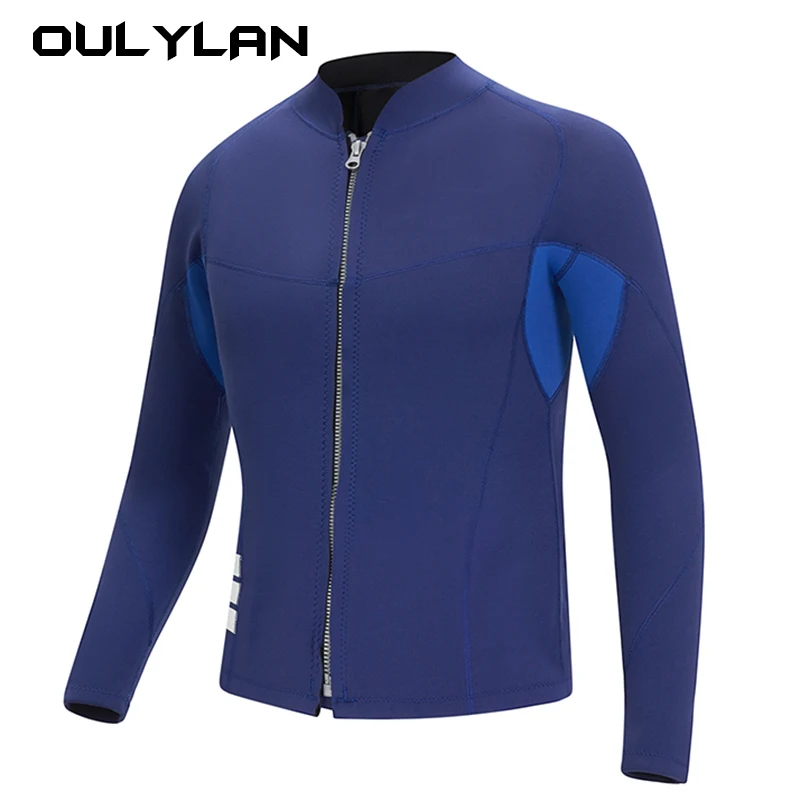 

Wetsuit Top & Bottom 2MM Neoprene Jacket + Pants Long Sleeve Diving Surfing Scuba Swimming Snorkeling Suit Two-piece Suit