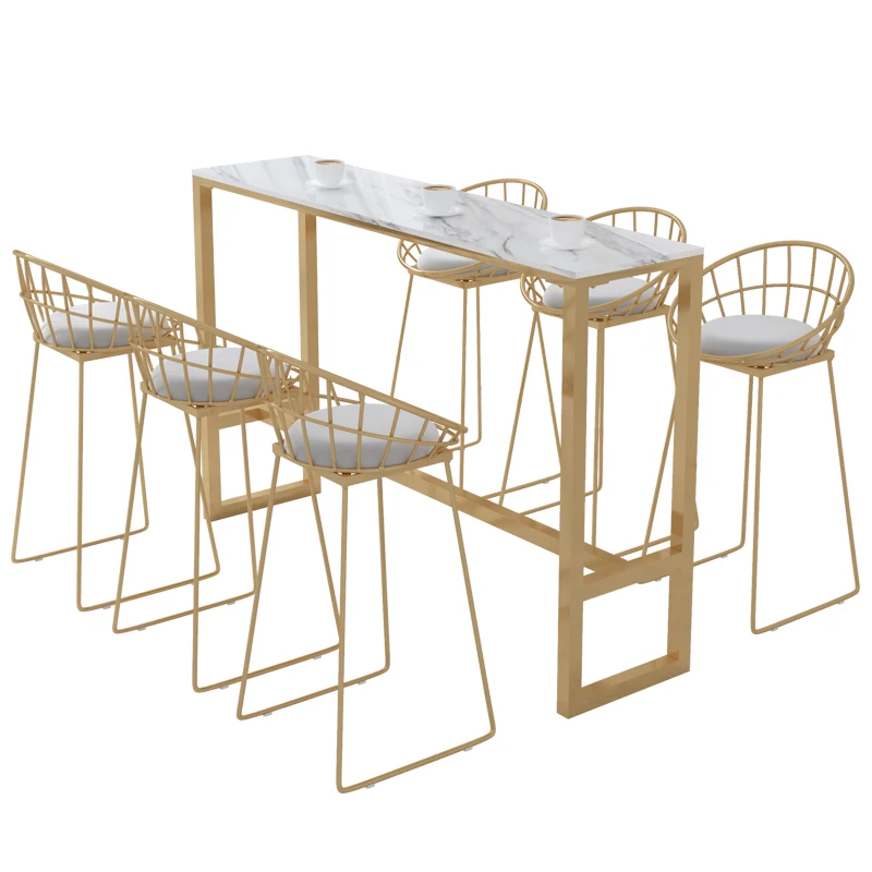 

Table against wall, household table, balcony, bar, high legged table and chair combination