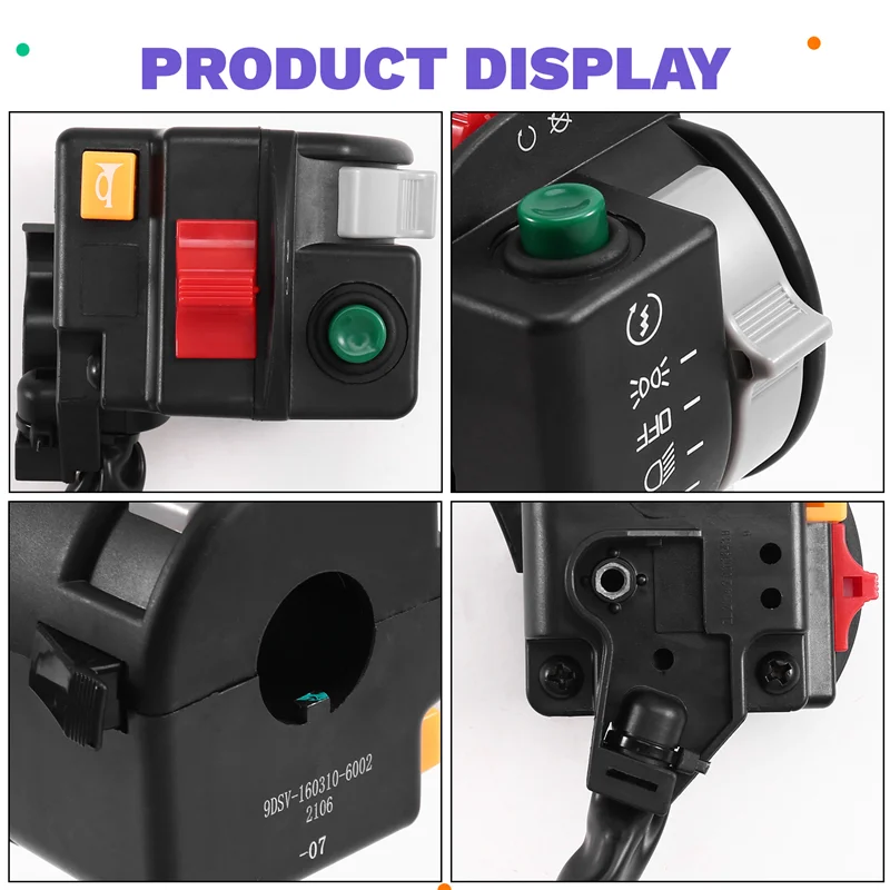 

Left Handlebar Switch Assy Handlebar Switch For Cfmoto ATV Handlebar Switch Assy-X67A