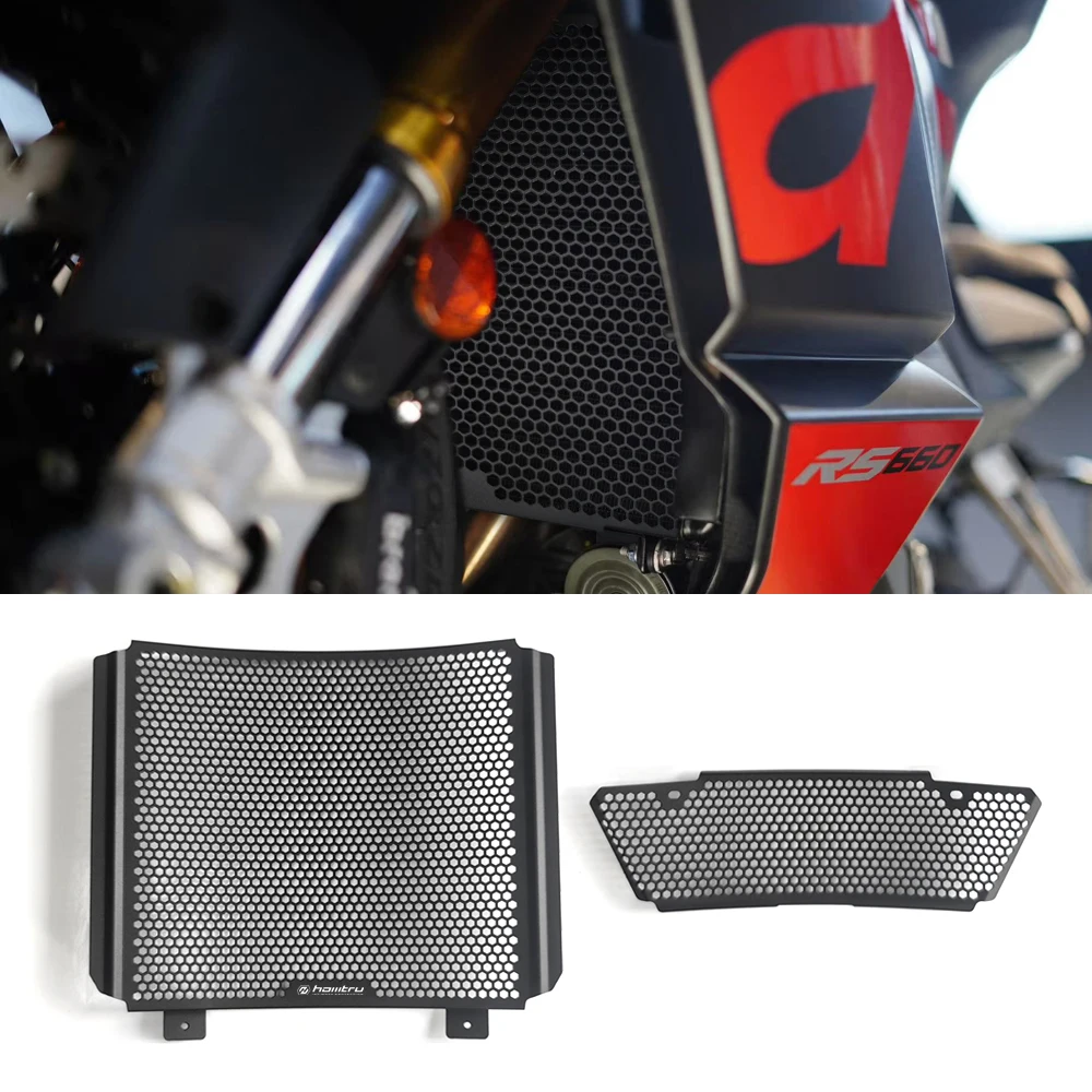 

For Aprilia RS660 2021-2024 Motorcycle Radiator Core Guard Grille Cover Protection