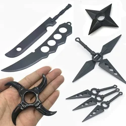 Anime Naruto Shuriken Kunai Weapons PVC Model Toys Cartoon Figures Cosplay Accessories Props Collection Toys for Kids Adult Gift